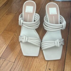 Dolce Vita ivory shoes